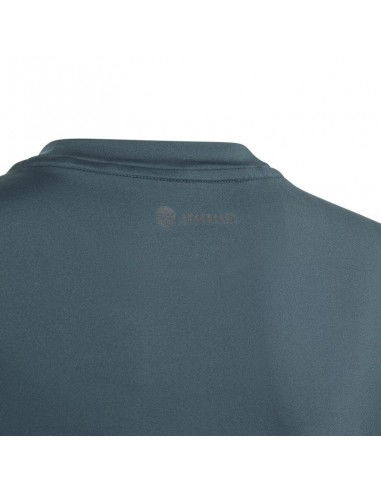 Adidas Train Icons Aeroready Παιδικό T-shirt Γκρι IJ6416