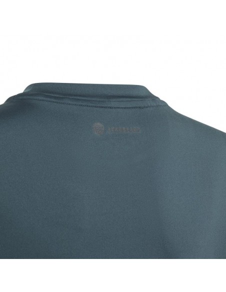 Adidas Train Icons Aeroready Παιδικό T-shirt Γκρι IJ6416