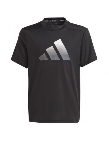 Adidas TI Tee Παιδικό T-shirt Μαύρο IJ6417