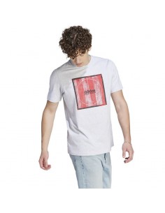 Adidas Tiro Box Graphic Ανδρικό T-shirt Κοντομάνικο Γκρι II5878