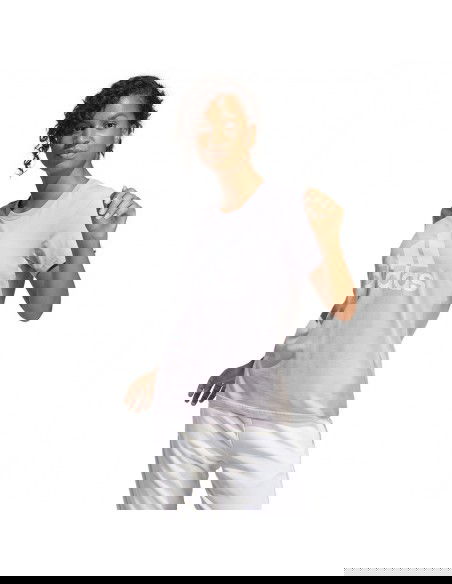 Adidas Γυναικείο Αθλητικό T-shirt Μωβ IC0633