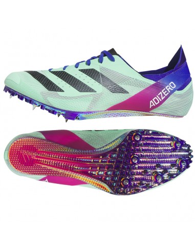 Adidas Adizero Finesse GV9091 Αθλητικά Παπούτσια Spikes Pulse Mint / Core Black / Lucid Blue