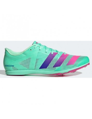 Adidas Distancestar GV9078 Αθλητικά Παπούτσια Spikes Pulse Mint / Lucid Blue / Lucid Fuchsia
