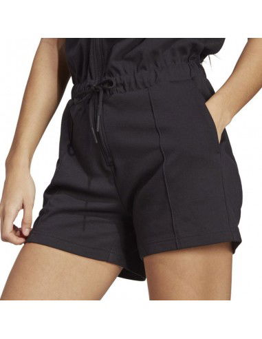 Adidas Bluv Q2 Romper Γυναικείο Κοντομάνικο Ολόσωμο Σορτς Μαύρο IC1535