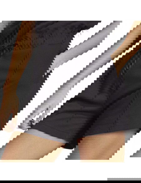 Adidas Bluv Q2 Romper Γυναικείο Κοντομάνικο Ολόσωμο Σορτς Μαύρο IC1535