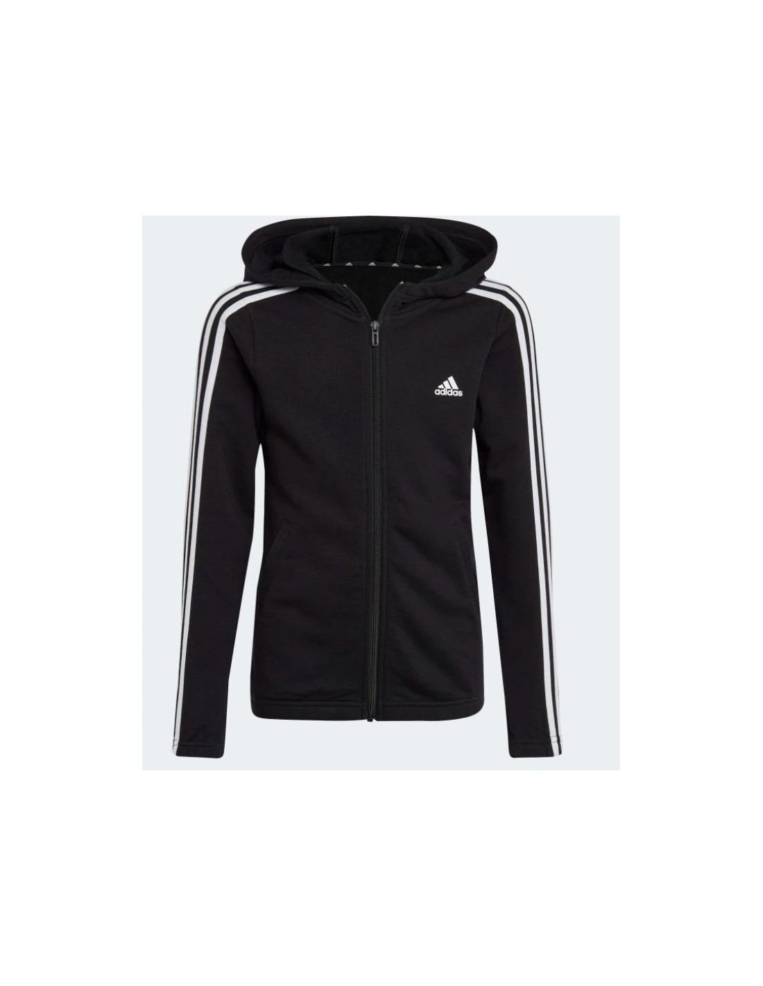 ADIDAS PERFORMANCE Sweatshirt adidas Essentials 3 Stripes FullZip Hoodie girls IC3634