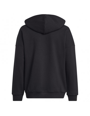 Adidas Παιδικό Φούτερ με Κουκούλα Μαύρο Future Icons Logo Hooded HR6301