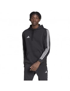 Adidas Tiro 23 League Ανδρικό Φούτερ με Κουκούλα και Τσέπες Μαύρο HS3598