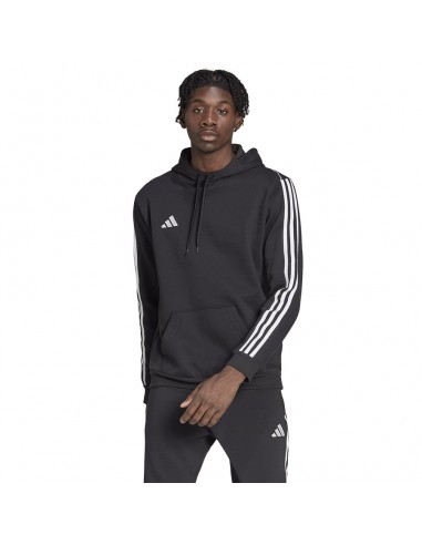 Adidas Tiro 23 League Ανδρικό Φούτερ με Κουκούλα και Τσέπες Μαύρο HS3598