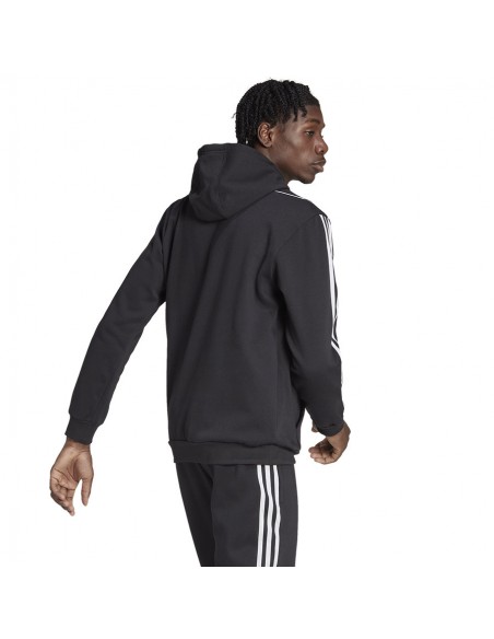 Adidas Tiro 23 League Ανδρικό Φούτερ με Κουκούλα και Τσέπες Μαύρο HS3598