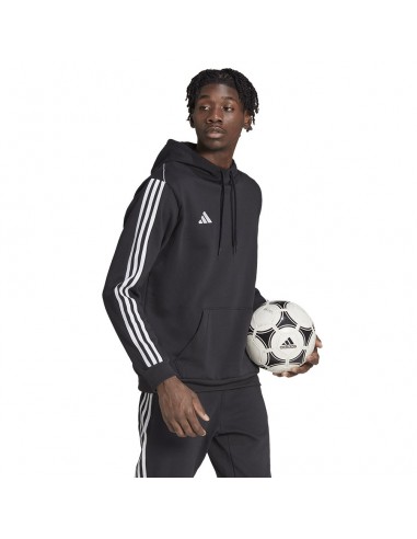 Adidas Tiro 23 League Ανδρικό Φούτερ με Κουκούλα και Τσέπες Μαύρο HS3598