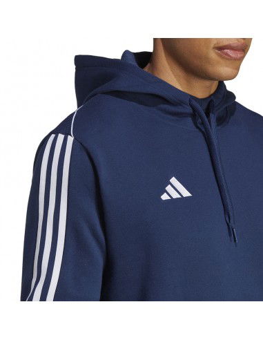 Adidas Tiro 23 League Ανδρικό Φούτερ με Κουκούλα και Τσέπες Navy Μπλε HS3599