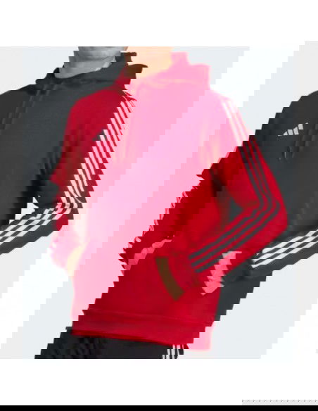 Adidas Tiro 23 League Ανδρικό Φούτερ με Κουκούλα και Τσέπες Κόκκινο HS3600