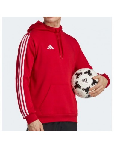 Adidas Tiro 23 League Ανδρικό Φούτερ με Κουκούλα και Τσέπες Κόκκινο HS3600