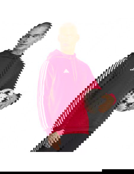 Adidas Tiro 23 League Ανδρικό Φούτερ με Κουκούλα και Τσέπες Κόκκινο HS3600