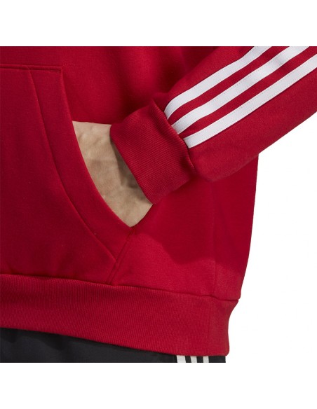 Adidas Tiro 23 League Ανδρικό Φούτερ με Κουκούλα και Τσέπες Κόκκινο HS3600