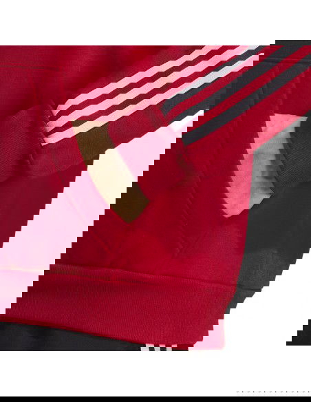 Adidas Tiro 23 League Ανδρικό Φούτερ με Κουκούλα και Τσέπες Κόκκινο HS3600