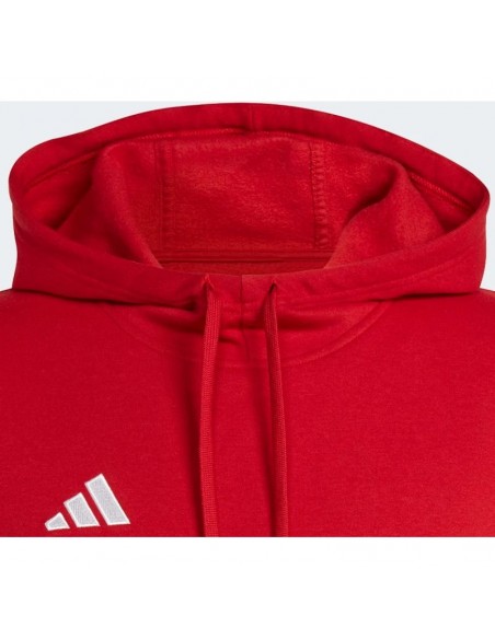Adidas Tiro 23 League Ανδρικό Φούτερ με Κουκούλα και Τσέπες Κόκκινο HS3600