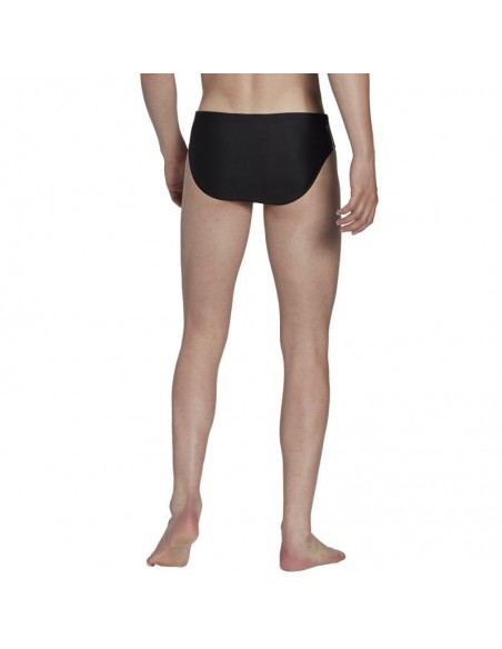 Adidas Classic 3-Stripes Ανδρικό Μαγιό Slip Μαύρο HT2063
