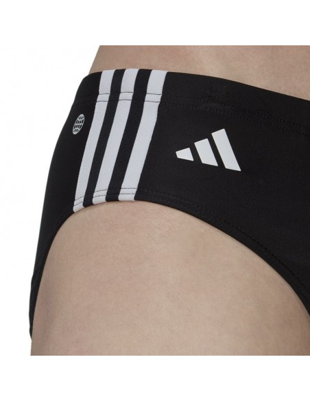 Adidas Classic 3-Stripes Ανδρικό Μαγιό Slip Μαύρο HT2063