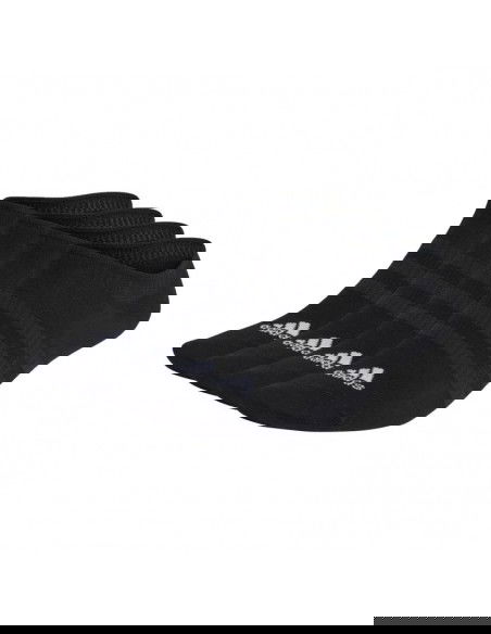 Adidas Thin Light IC1327 Αθλητικές Κάλτσες Μαύρες 3 Ζεύγη