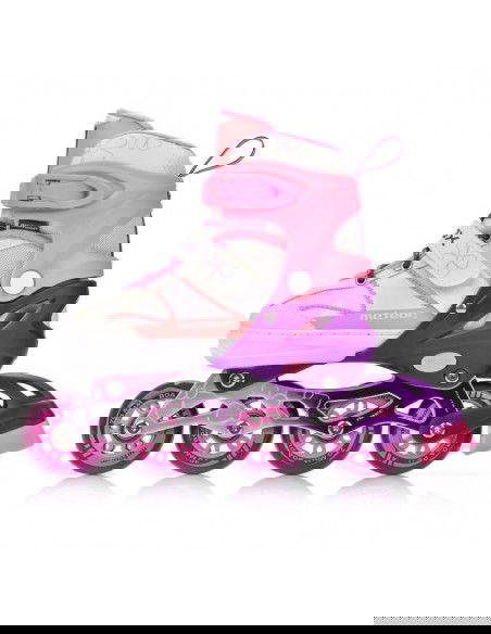Meteor Invert 22560-22562 Inline Αυξομειούμενα Rollers Ροζ Παιδικά