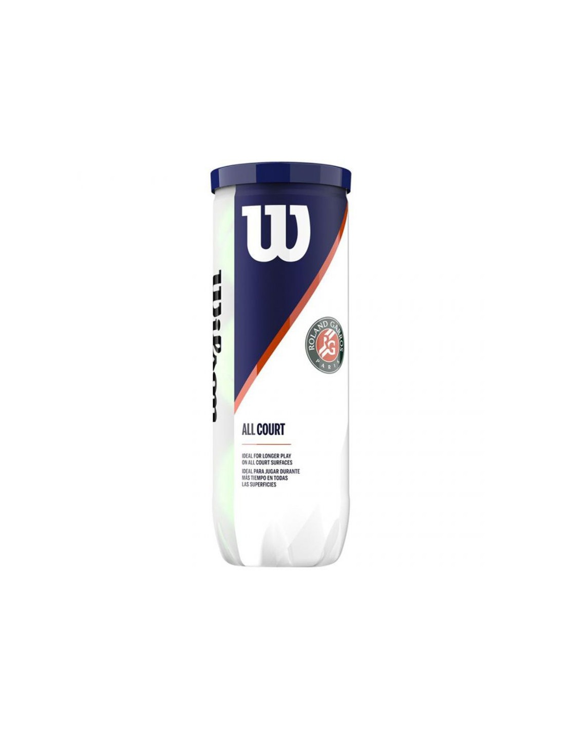 Wilson Roland Garros All Court WRT126400 Μπαλάκια Τένις για Τουρνουά 3τμχ
