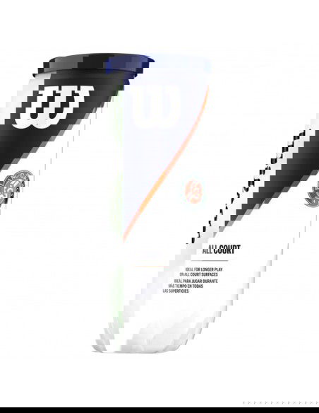 Wilson Roland Garros All Court WRT126400 Μπαλάκια Τένις για Τουρνουά 3τμχ