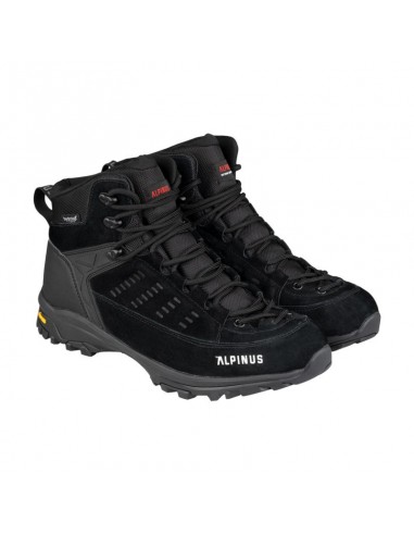 Alpinus JS18659 Ανδρικά Ορειβατικά Παπούτσια Μαύρα
