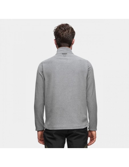 Alpinus Ανδρική Φούτερ Ζακέτα Γκρι MK18894