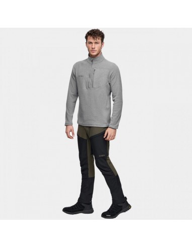 Alpinus Ανδρική Φούτερ Ζακέτα Γκρι MK18894