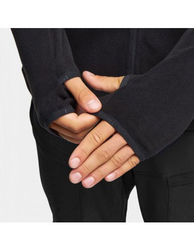 Alpinus Ανδρική Φούτερ Ζακέτα Μαύρη MK18884