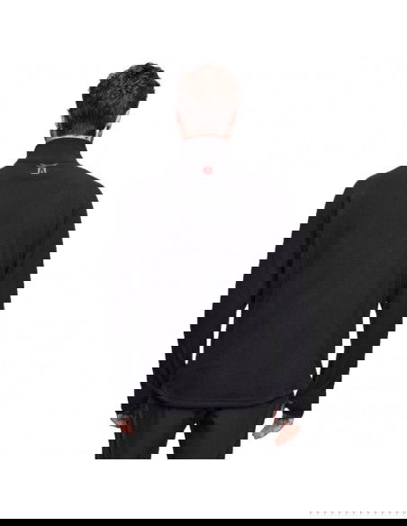 Alpinus Ανδρική Φούτερ Ζακέτα Μαύρη MK18884