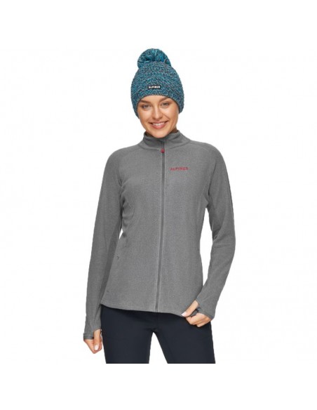 Alpinus Γυναικείο Φούτερ Γκρι MK18879
