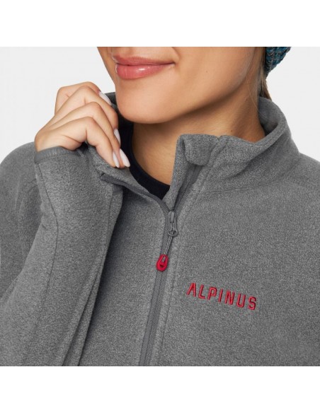 Alpinus Γυναικείο Φούτερ Γκρι MK18879
