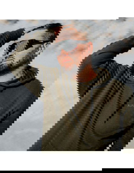 Alpinus Ανδρικό Φούτερ Χακί BR18259