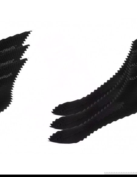 Alpinus FI11081 Αθλητικές Κάλτσες Μαύρες 3 Ζεύγη