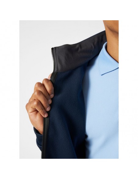 Helly Hansen HP Fleece 2.0 Ανδρικό Χειμωνιάτικο Μπουφάν Marine 34289-597