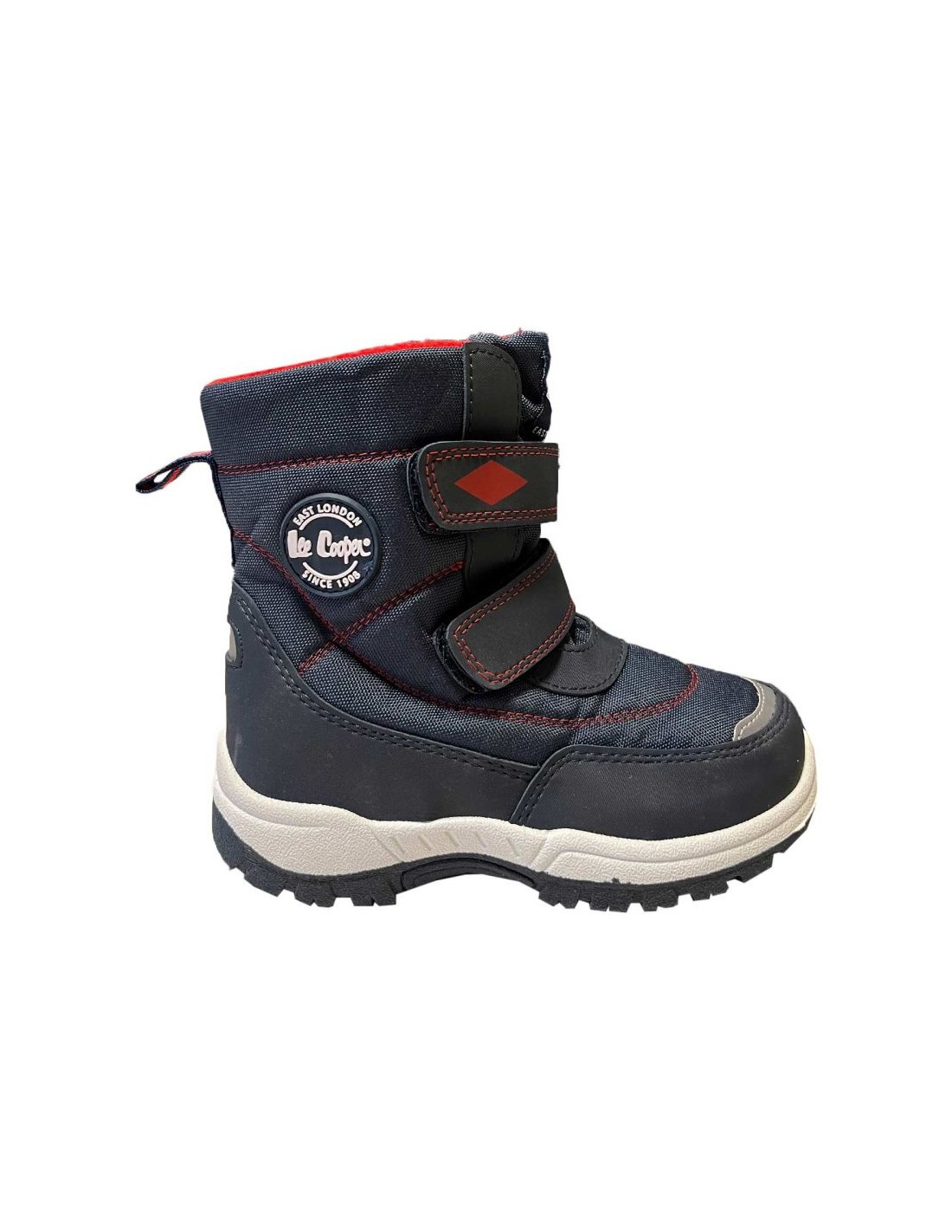 Lee Cooper Παιδικά Μποτάκια με Σκρατς Γκρι LCJ-23-44-1993K