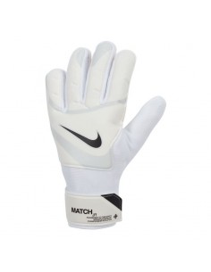 Nike Match FJ4864-100 Γάντια Τερματοφύλακα Παιδικά Λευκά