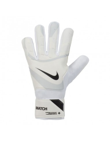 Nike Match FJ4862-100 Γάντια Τερματοφύλακα Ενηλίκων Λευκά