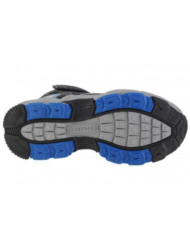 Skechers Παιδικά Μποτάκια Μαύρα 406418L/BKRY