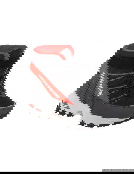 Skechers Παιδικές Μπότες Μαύρες 660092L-BKRD