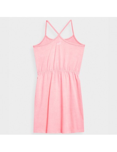 4F Παιδικό Φόρεμα Αμάνικο Ροζ 4FJSS23TDREF026-56S