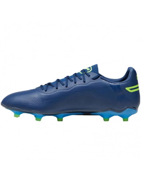 Puma King Pro FG/AG 107566-02 Χαμηλά Ποδοσφαιρικά Παπούτσια με Τάπες Μπλε