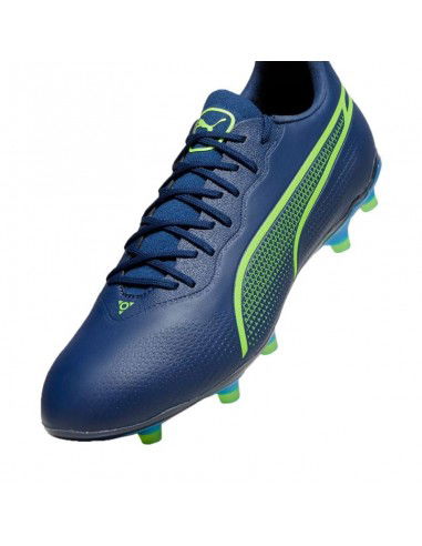 Puma King Pro FG/AG 107566-02 Χαμηλά Ποδοσφαιρικά Παπούτσια με Τάπες Μπλε