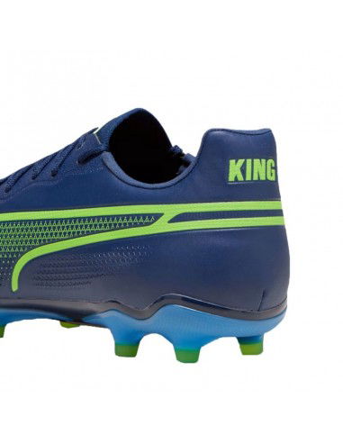 Puma King Pro FG/AG 107566-02 Χαμηλά Ποδοσφαιρικά Παπούτσια με Τάπες Μπλε