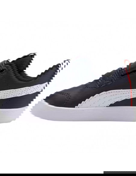 Puma Παιδικό Sneaker Courtflex με Σκρατς Navy Μπλε 371544-01