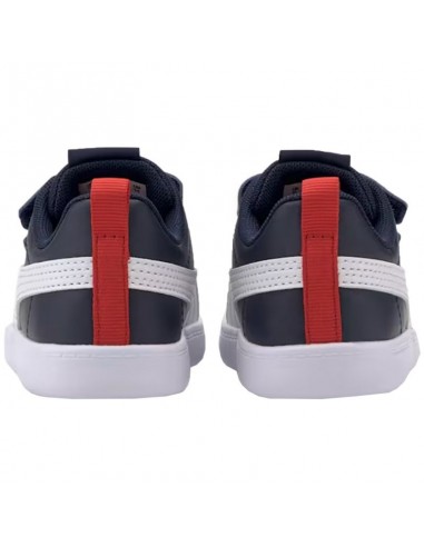 Puma Παιδικό Sneaker Courtflex με Σκρατς Navy Μπλε 371544-01
