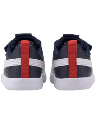 Puma Παιδικό Sneaker Courtflex με Σκρατς Navy Μπλε 371544-01